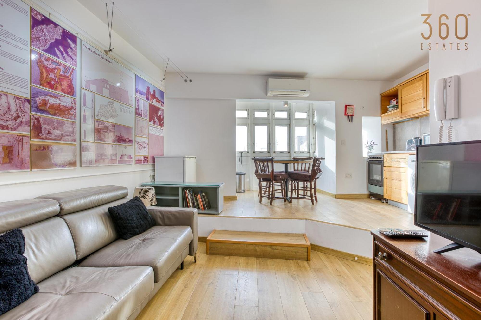 Comfortable 1Br Home With Maltese Balcony In Valletta By 360 Estates 外观 照片